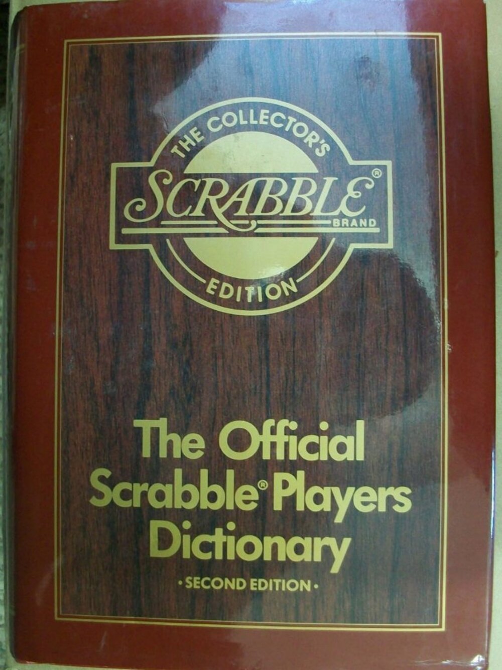 Collector's Edition Scrabble Players Dictionary, 2nd Edition - Classic Word Game